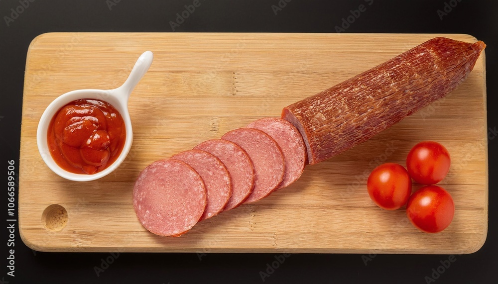 Savory Smoked Sausage with Fresh Tomato Savory Smoked Sausage with Fresh Tomato