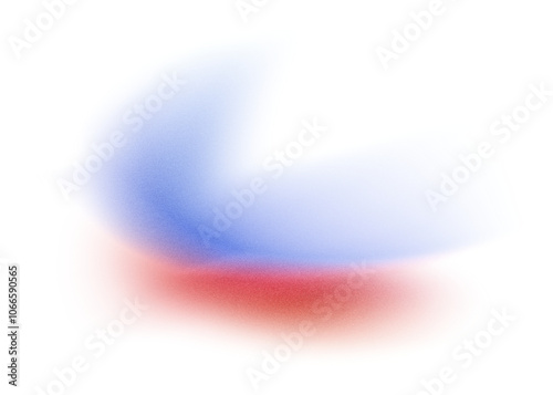 Fototapeta Naklejka Na Ścianę i Meble -  Blue red, color gradient rough abstract background shine bright light and glow shapes empty space , grainy noise grungy texture on transparent background