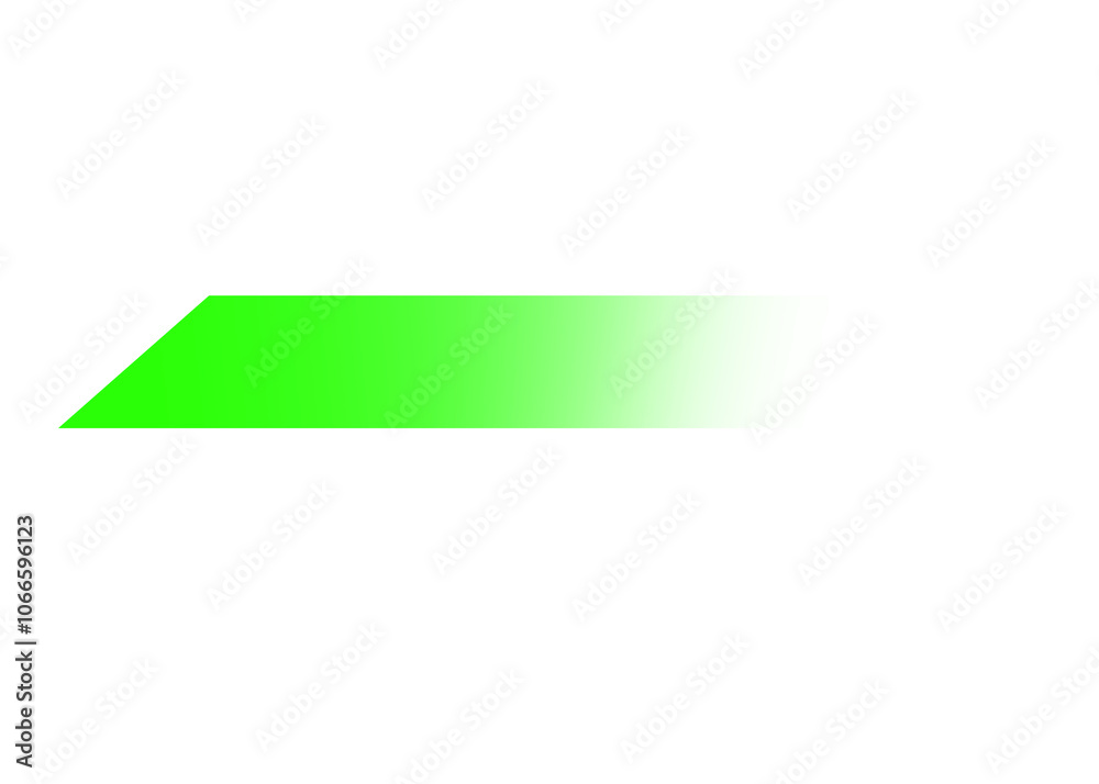 Green Rectangle shape, transparent gradient overlay Green Rectangle shape, transparent gradient overlay