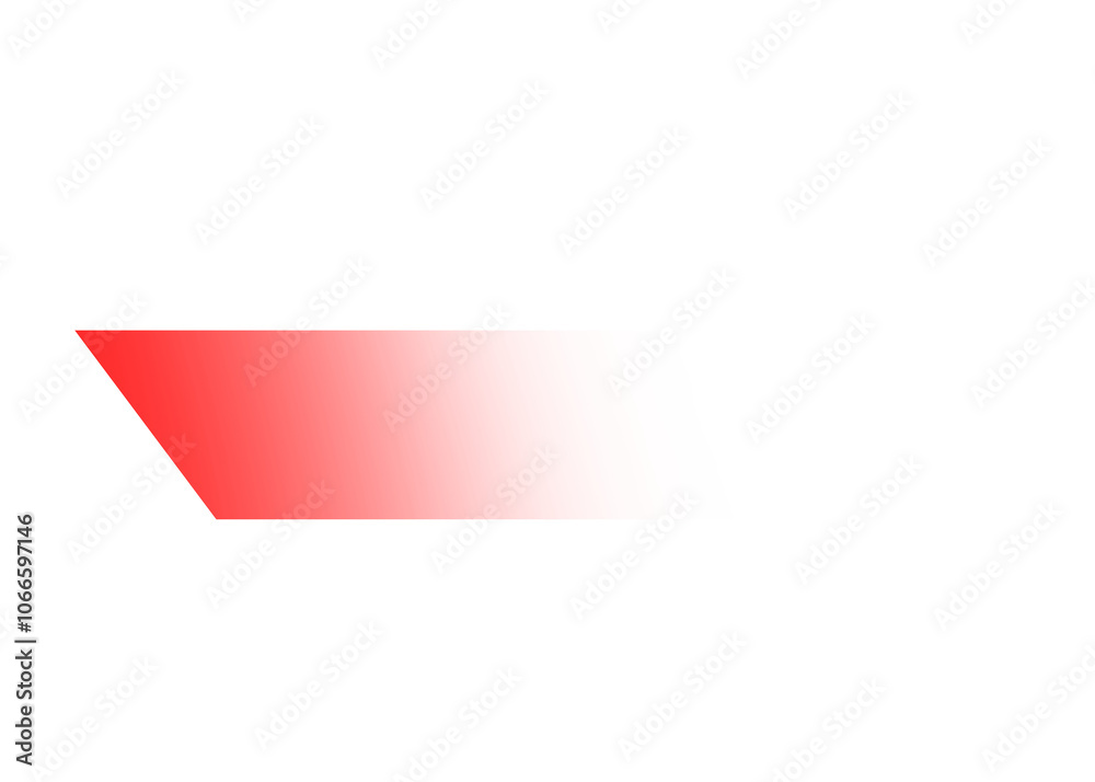 Transparent Red gradient geometric shape Transparent Red gradient geometric shape