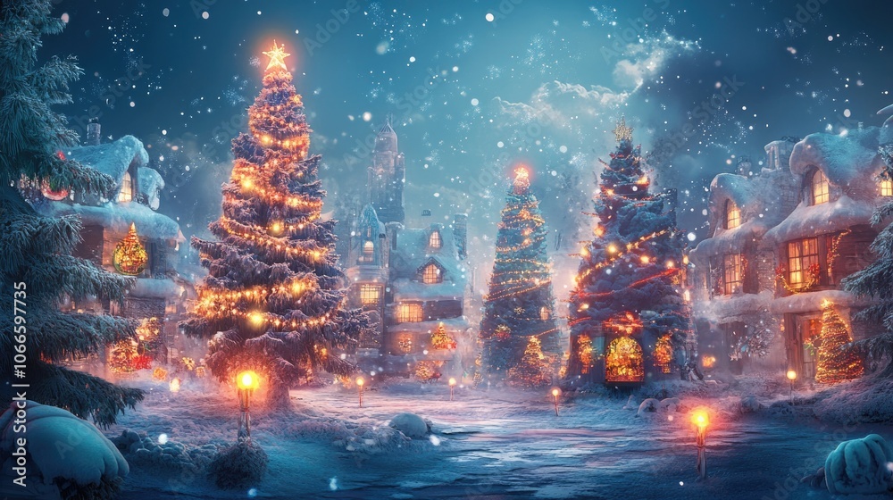 Festive New Year 2025 celebration with a unique, vibrant background, setting a futuristic holiday scene Festive New Year 2025 celebration with a unique, vibrant background, setting a futuristic holiday scene