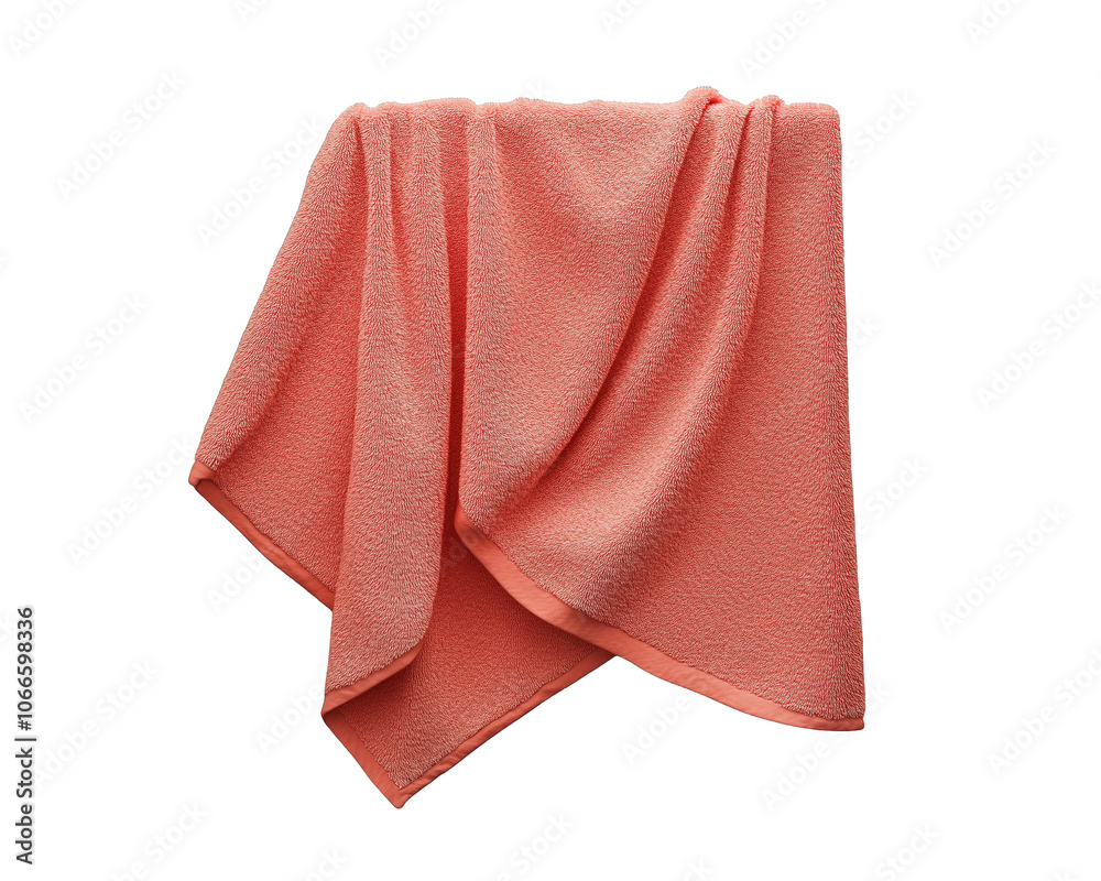 Towel hanging on PNG transparent background Towel hanging on PNG transparent background