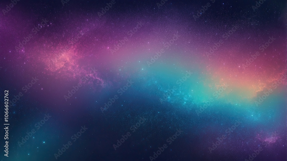 Fototapeta premium Modern abstract illustration galaxy background