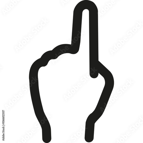 A hand raised with one finger pointing upwards, symbolizing a call for attention or a gesture of acknowledgment during a crowd gathering