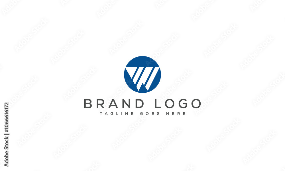 letter W logo design vector template design for brand. letter W logo design vector template design for brand.