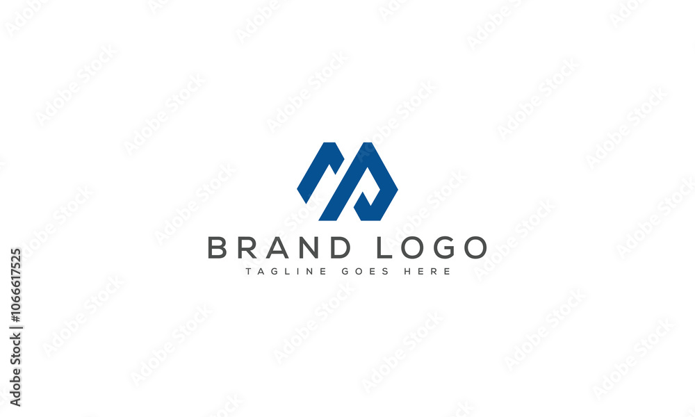 letter M logo design vector template design for brand. letter M logo design vector template design for brand.