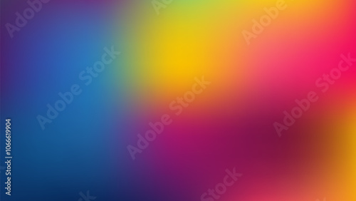 Abstract Blurred Background with Vibrant Gradient