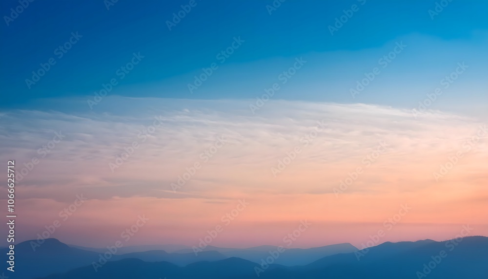 nature-inspired background featuring a soft gradient sky blending from pale blue to warm nature-inspired background featuring a soft gradient sky blending from pale blue to warm