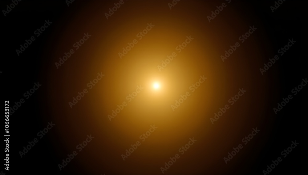 Soft glowing golden light on a dark background creating a warm ambiance