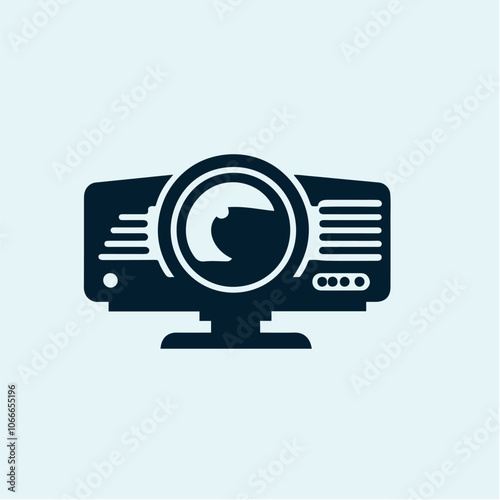 projector logo illustrated