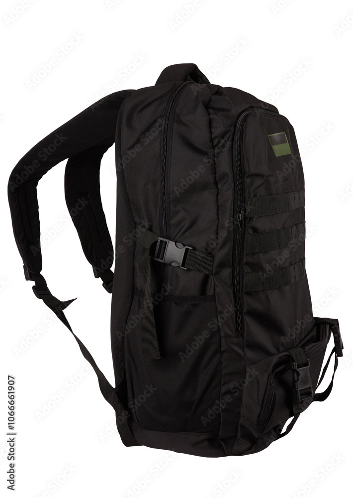 Backpack on white Backpack on white