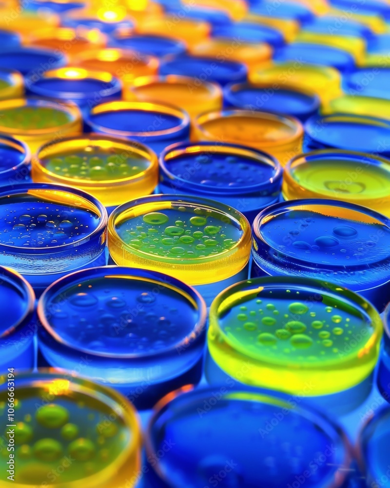A carefully arranged lens selection kit featuring colorful lenses for astigmatism and myopia provides insight into advanced vision correction techniques in a cozy, professional environment. A carefully arranged lens selection kit featuring colorful lenses for astigmatism and myopia provides insight into advanced vision correction techniques in a cozy, professional environment.