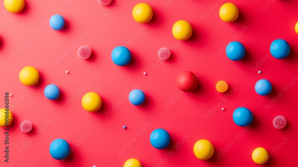 Colorful Abstract Background with Geometric Shapes Colorful Abstract Background with Geometric Shapes