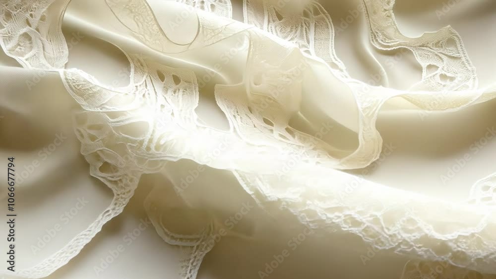 Elegant lace texture on satin fabric - abstract design for fashion and decor Elegant lace texture on satin fabric - abstract design for fashion and decor
