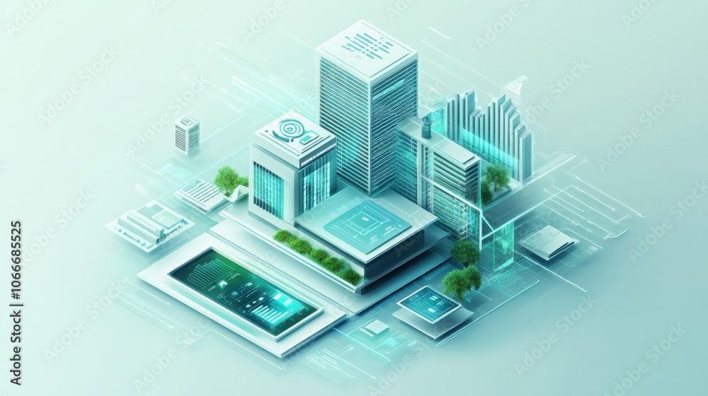 The concept of energy audits in calm blue and light green The concept of energy audits in calm blue and light green