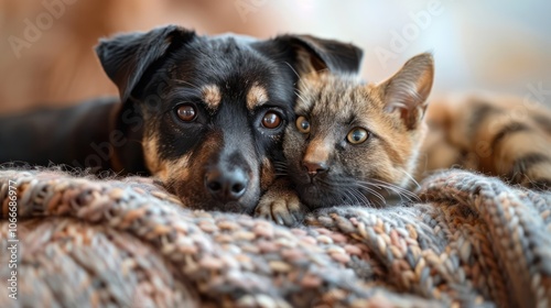 Animal-assisted therapy becoming a popular method for improving mental health and well-being. photo