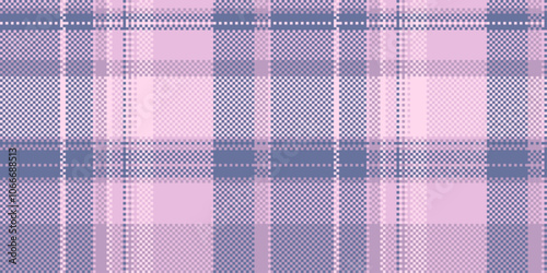 Ethnicity vector fabric texture, winter tartan plaid textile. Finish check seamless background pattern in light and blue colors.