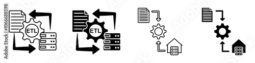 ETL icon set