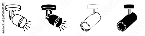 Spotlight icon set