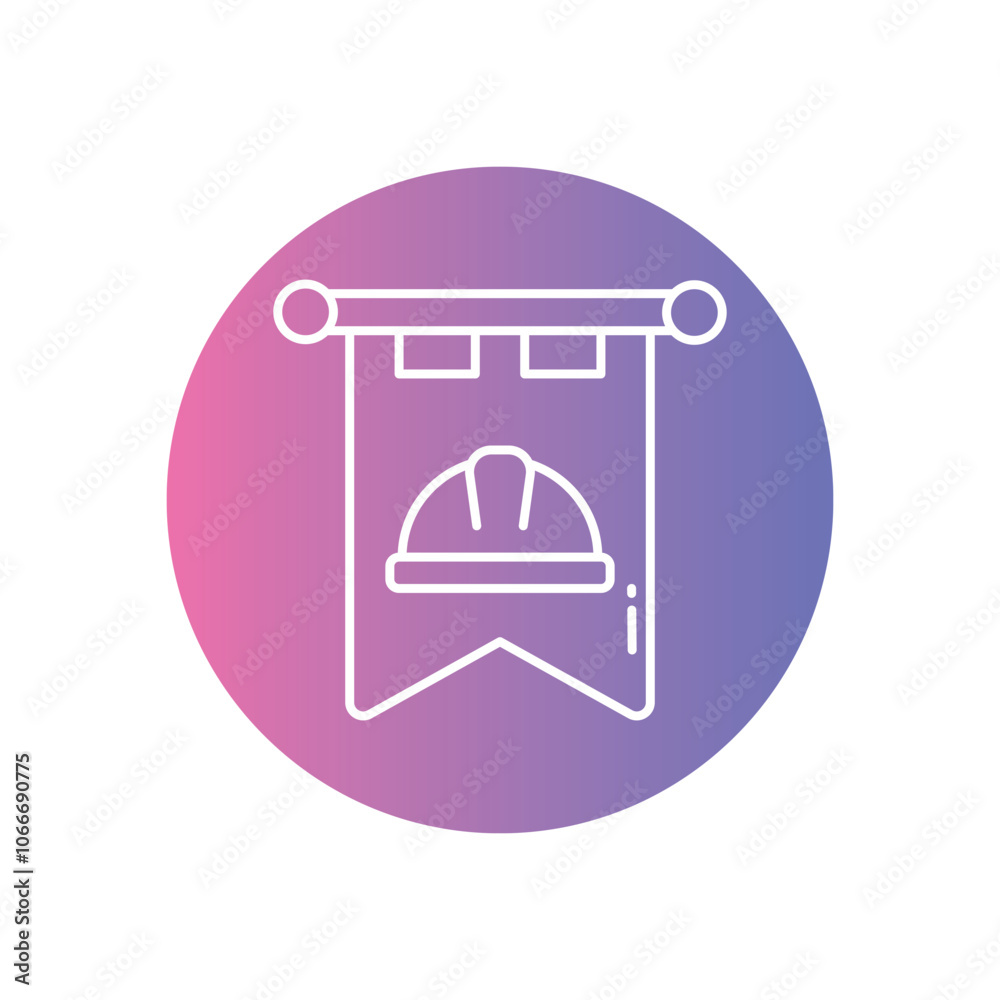 Labor Day vector icon stock illustration Labor Day vector icon stock illustration