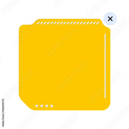 Futuristic element vector illustration. Colorful lower third video overlay.