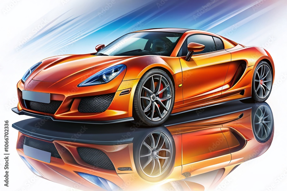 Realistic Vector Sports Car on Transparent Background for Dynamic Automotive Design and Marketing Realistic Vector Sports Car on Transparent Background for Dynamic Automotive Design and Marketing