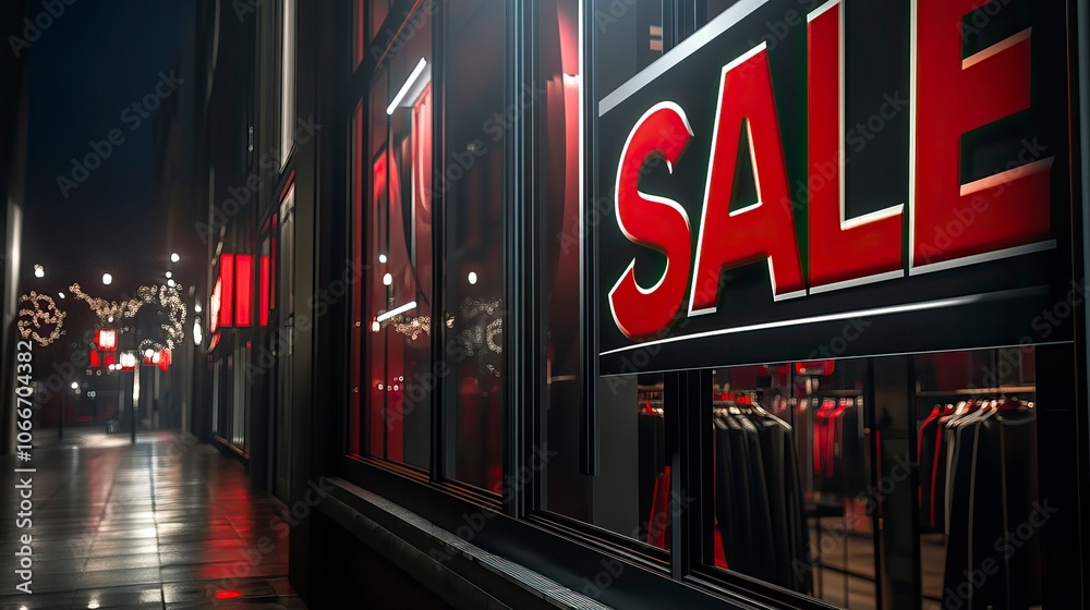 Black Friday Sale Storefront at Nigh Black Friday Sale Storefront at Nigh