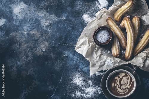 Churros with Hot Chocolate: A Spanish Delight