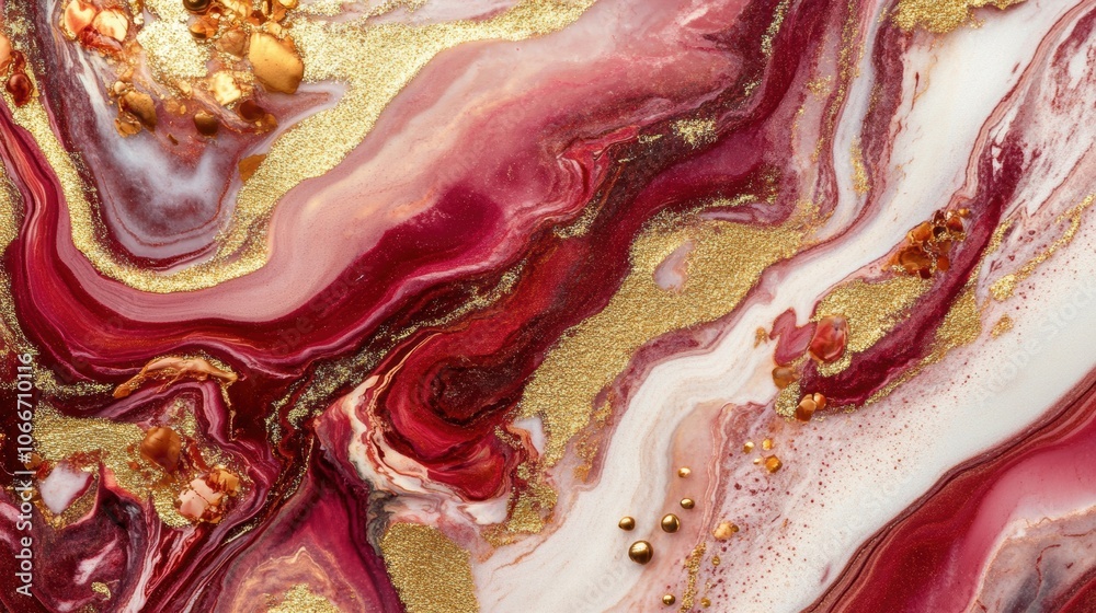 A captivating blend of red and gold marble showcases vibrant swirls and textures perfect for upscale decor and artwork A captivating blend of red and gold marble showcases vibrant swirls and textures perfect for upscale decor and artwork