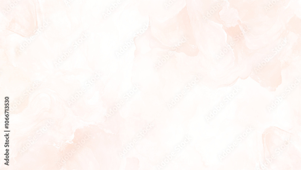 Fototapeta premium Vector watercolor art background. Valentine's Day. Hand painted watercolour texture for cards, cover, banner or wallpaper. Pastel color watercolour banner. Brushstrokes and splashes.