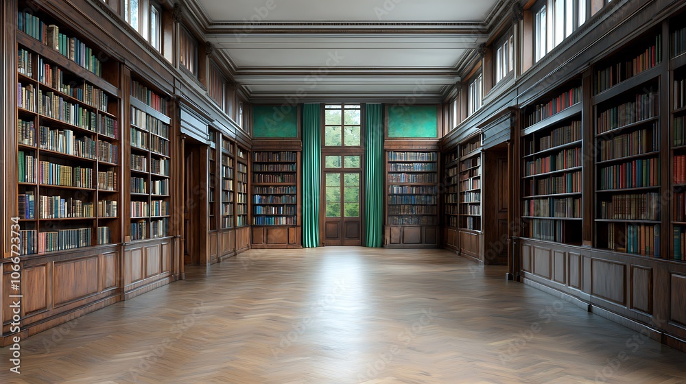 Explore the timeless elegance of an abundant library space filled with knowledge and inspiration Explore the timeless elegance of an abundant library space filled with knowledge and inspiration