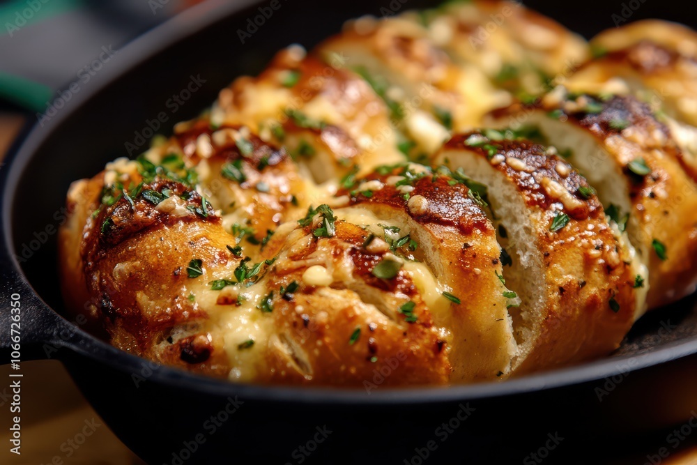 Warm buttery garlic bread with a golden crust, perfect for any meal or gathering. Warm buttery garlic bread with a golden crust, perfect for any meal or gathering.