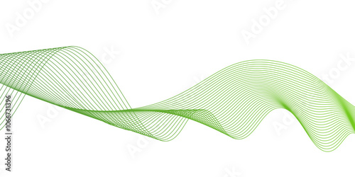 Abstract green waves background,Abstract green wavy lines,Abstract green wavy lines. Colorful vector background,White green Abstract Wallpaper. Abstract back