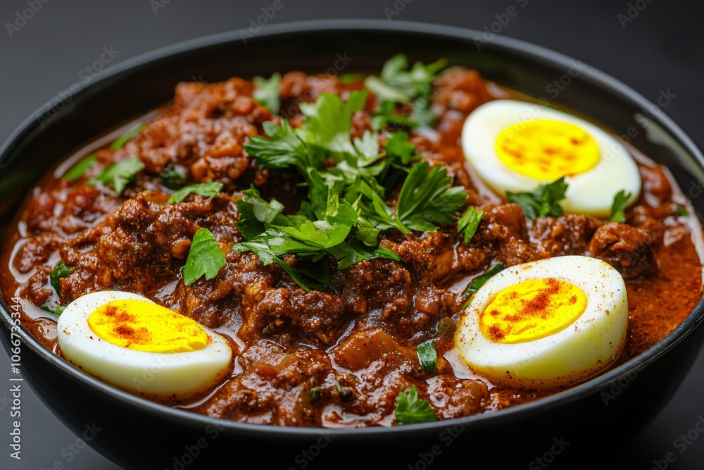 Beef Curry with Boiled Eggs: A Delicious and Aromatic Indian Dish Beef Curry with Boiled Eggs: A Delicious and Aromatic Indian Dish
