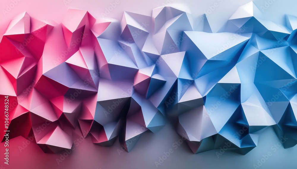 Abstract Polygonal Design. Abstract Polygonal Design.