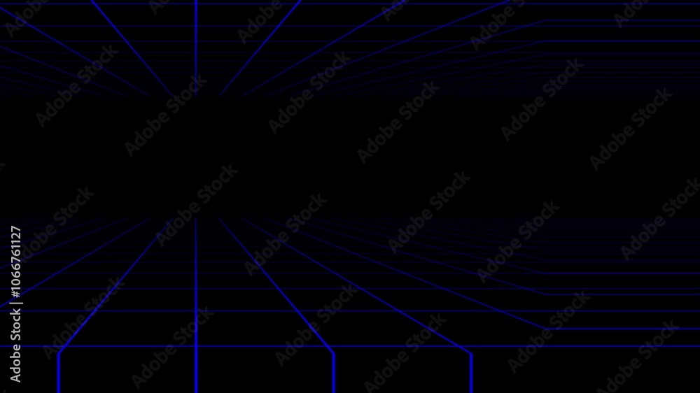 4K 3D Abstract blue color technology dark background. random dots and grid. data, hi-tech concept. virtual space. motion graphics design. backdrop, wallpaper. grid infinite space. 4K 3D Abstract blue color technology dark background. random dots and grid. data, hi-tech concept. virtual space. motion graphics design. backdrop, wallpaper. grid infinite space.