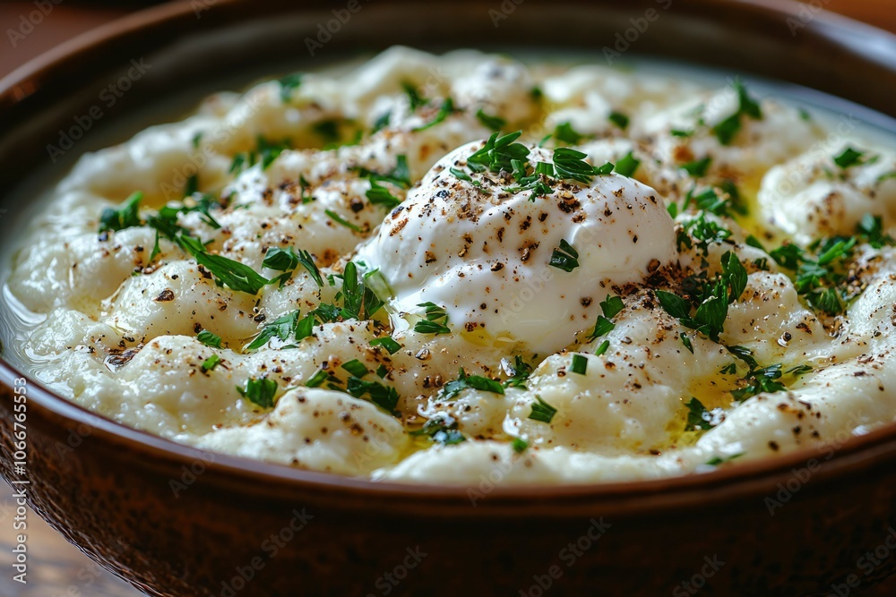 Creamy Mashed Potatoes with Herbs and Pepper Creamy Mashed Potatoes with Herbs and Pepper