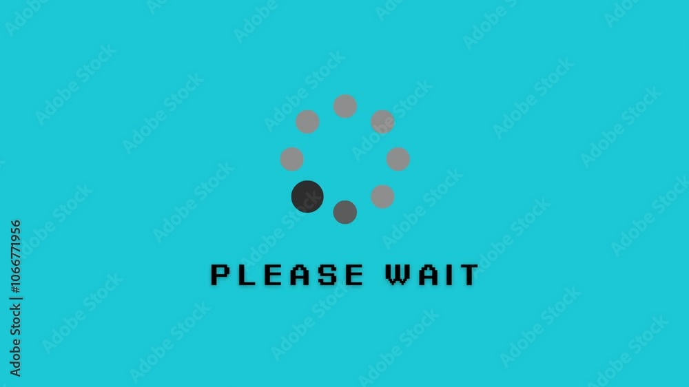 Please wait loading intermission animated animation icon symbol starting soon Please wait loading intermission animated animation icon symbol starting soon