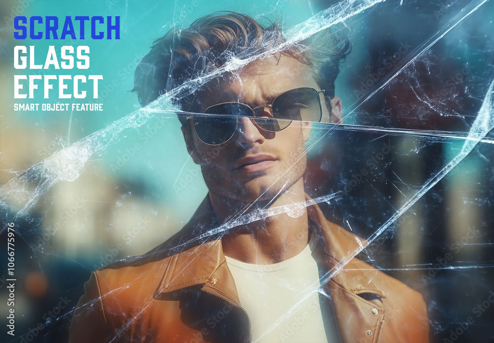 Scratch Glass Effect with Generative AI(作成者 Roverto Castillo)