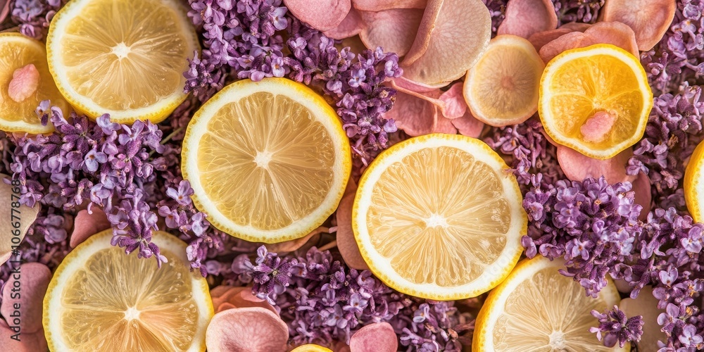 Ginger and lemon tea infused with healing herbs, vibrant lozenges, tablets, a bush adorned with tiny purple blossoms, and fragrant essential oils offer wellness benefits. Ginger and lemon tea infused with healing herbs, vibrant lozenges, tablets, a bush adorned with tiny purple blossoms, and fragrant essential oils offer wellness benefits.