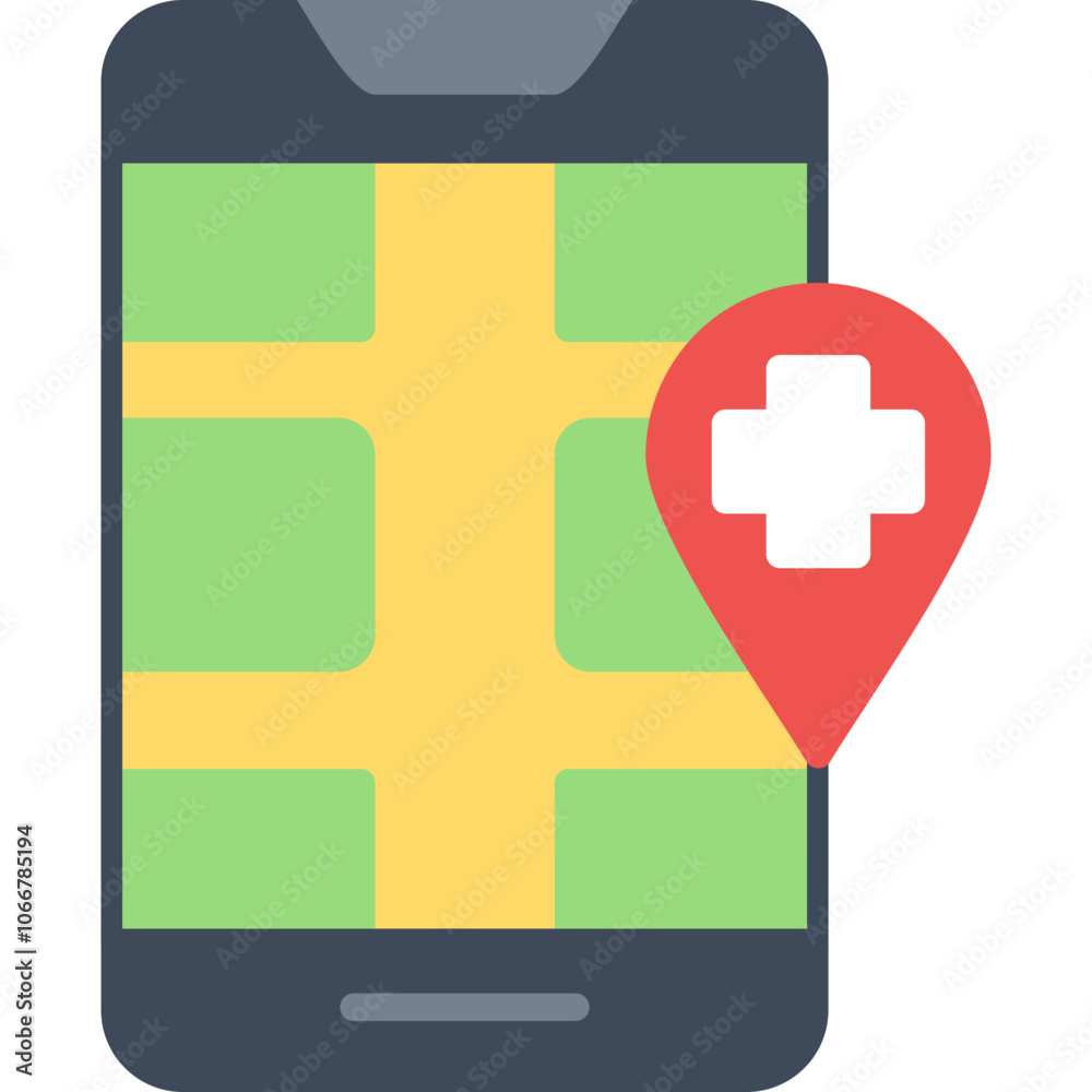 Obraz premium Location Icon