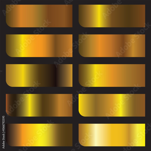 Gradients vector set gradients glossy bright colors backgrounds. Vector gradients swatch cover design.