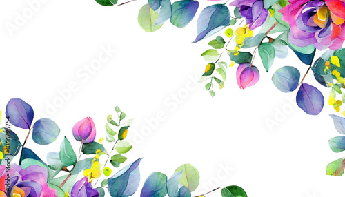 Soft Blush and Pink Roses with Green Leaves - Ideal for Fashion Backgrounds