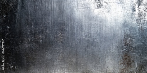 Silver metal background, steel sheet.