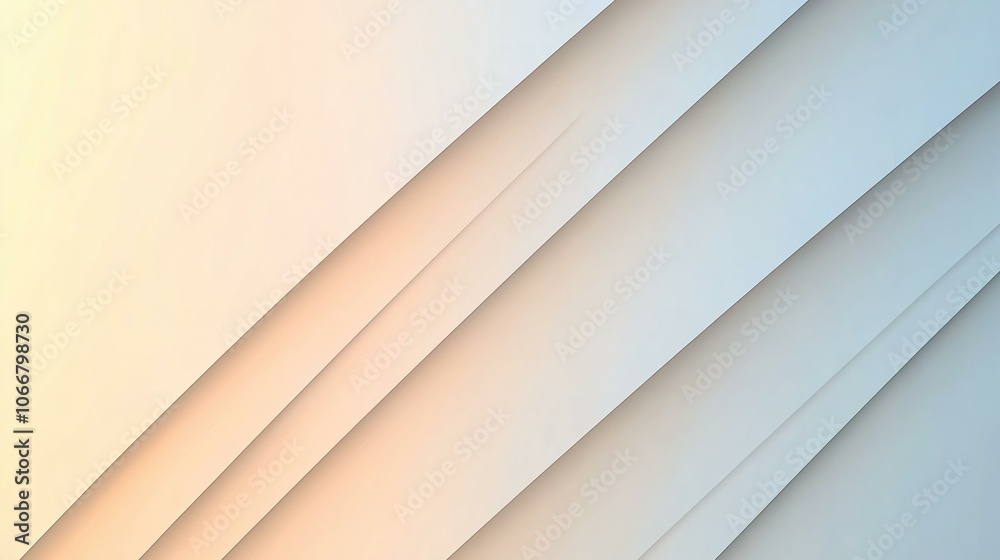 Fototapeta premium Abstract Diagonal Lines: Beige and Grey Background