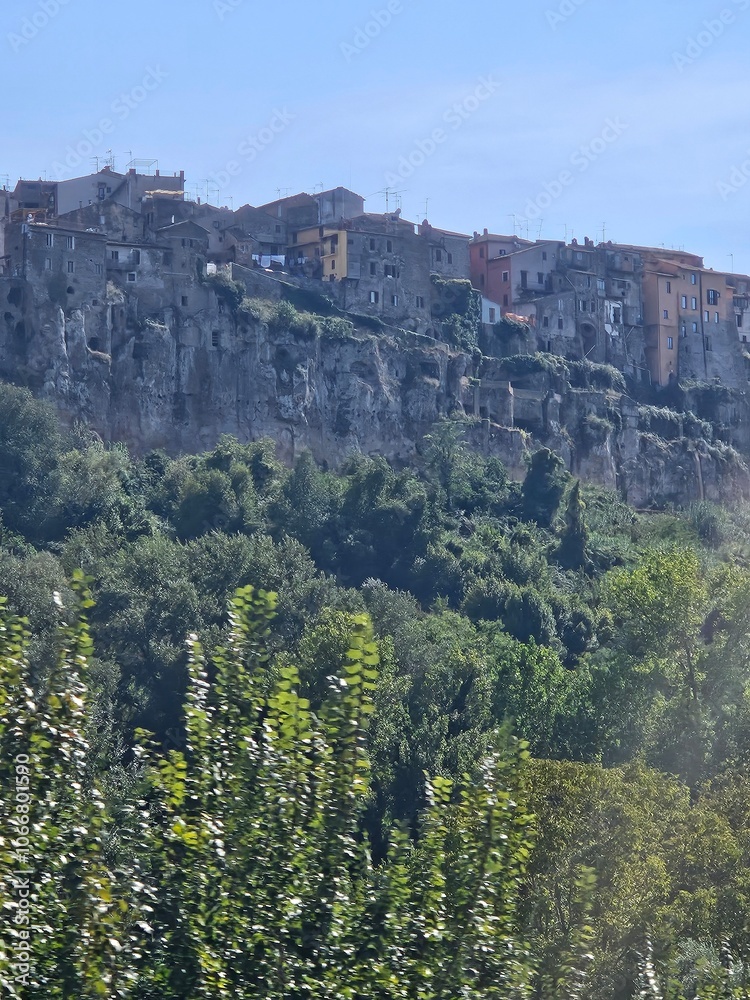 Fototapeta premium view of the town