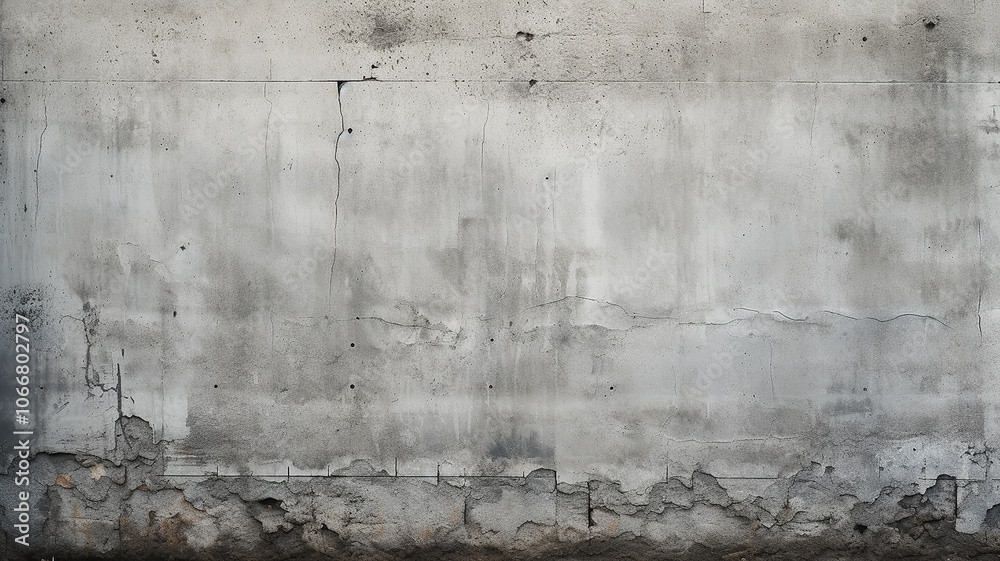 Obraz premium grey concrete wall texture background, abstract surface, copy space