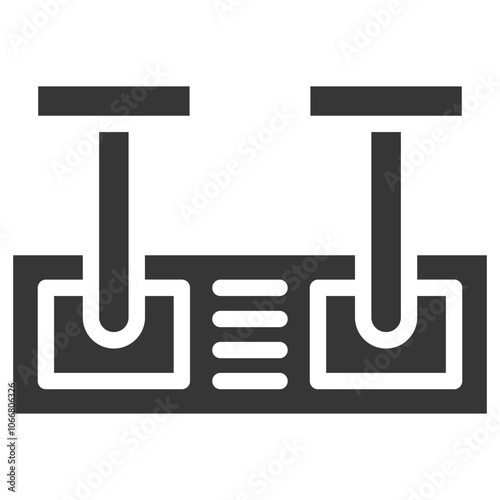 Control lever icon