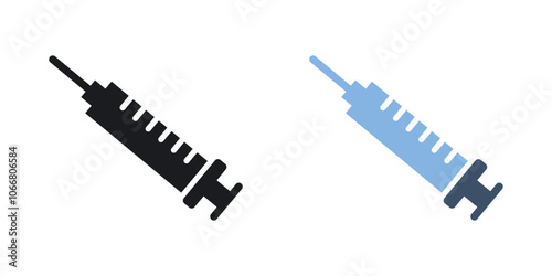 Needle icon in solid style.