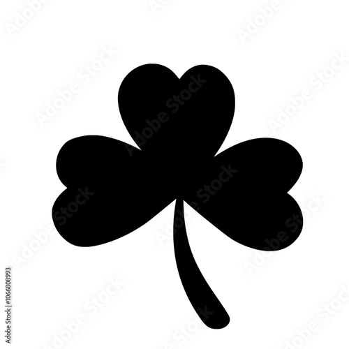 Wallpaper Mural St. Patrick's Day. Retro Style Emblems leaf clover Torontodigital.ca